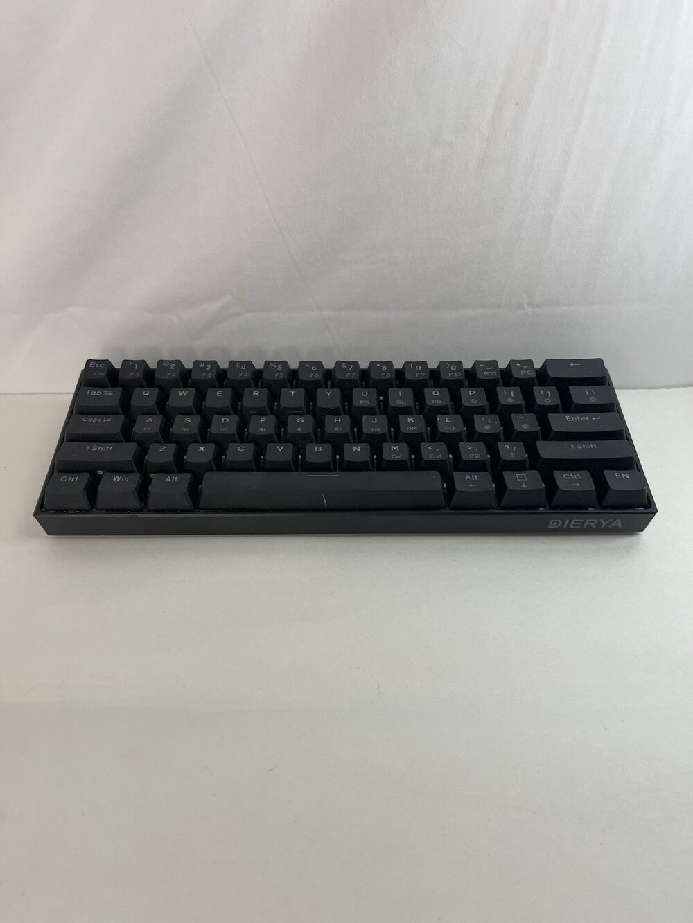 DIERYA DK61E 60% Mechanical Keyboard - Compact Gaming Keyboard - Black